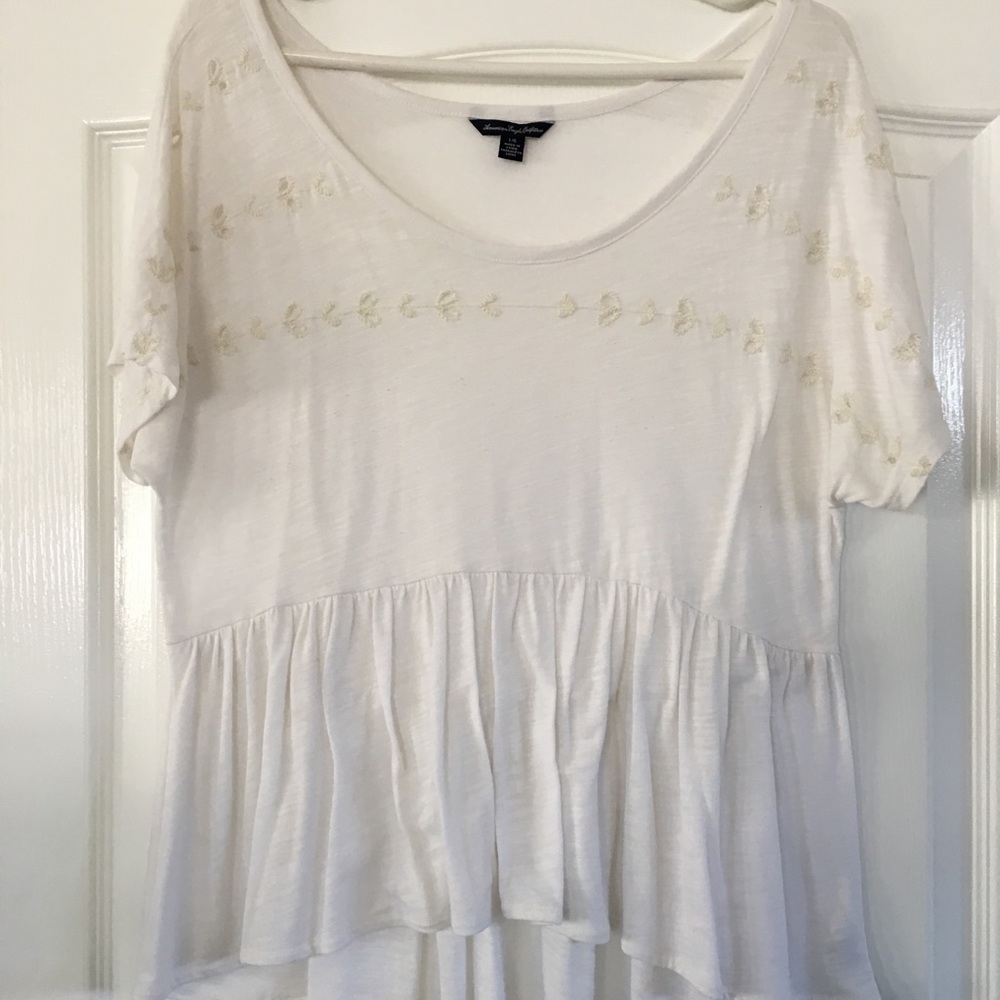 Boho embroidered top from AE